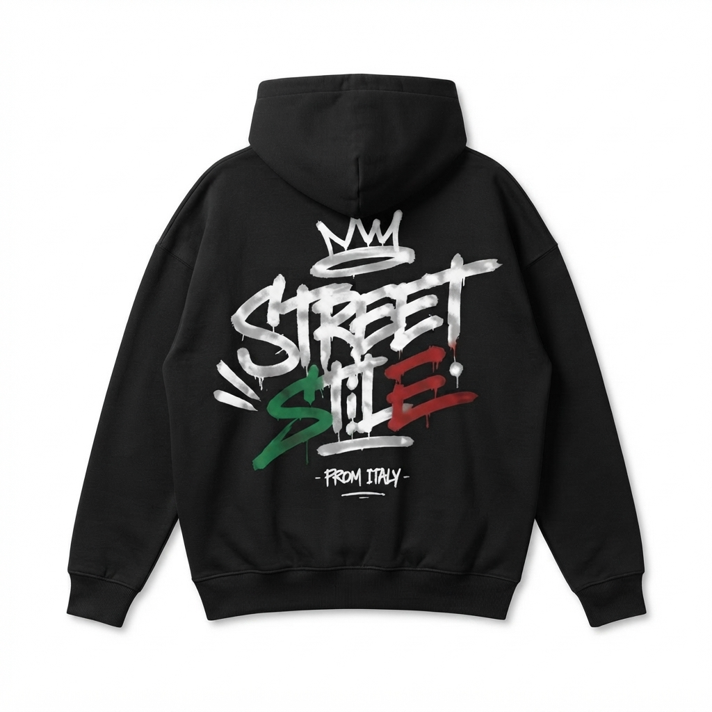 MOLETOM ITALY | STREET STILE | 100% ALGODÃO