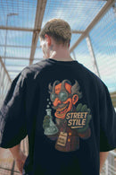 CAMISETA OVERSIZED QUÍMICO INSANO | STREET STILE | 100% ALGODÃO AMERICANO | CONFORTO PREMIUM
