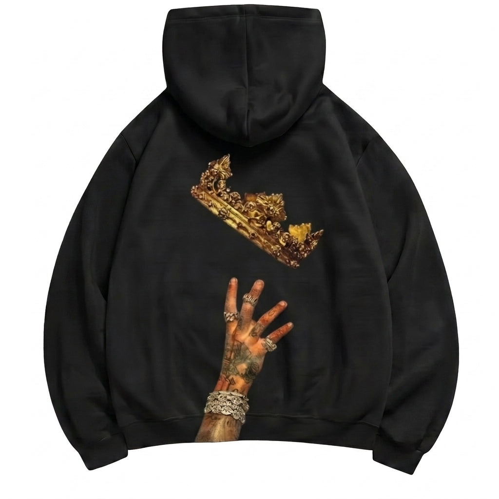 MOLETOM COROA | STREET STILE | 100% ALGODÃO
