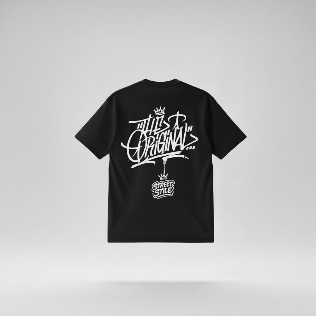 CAMISETA OVERSIZED THE ORIGINAL | STREET STILE | 50% ALGODÃO AMERICANO | 50% POLIÉSTER | CONFORTO PREMIUM